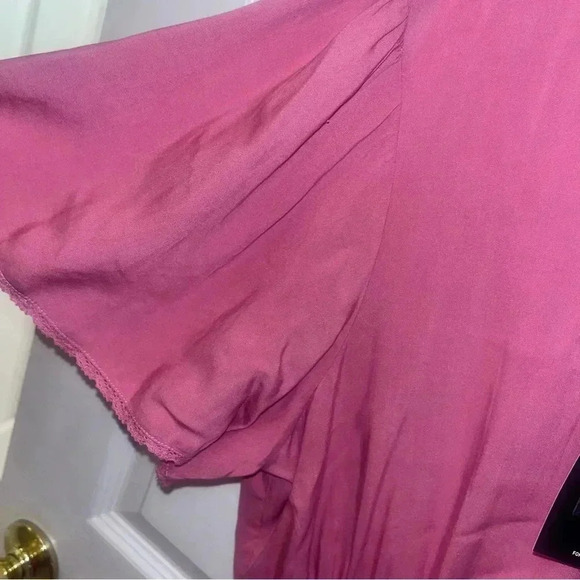 NWT/ mini dress pink in color jr - Picture 2 of 5